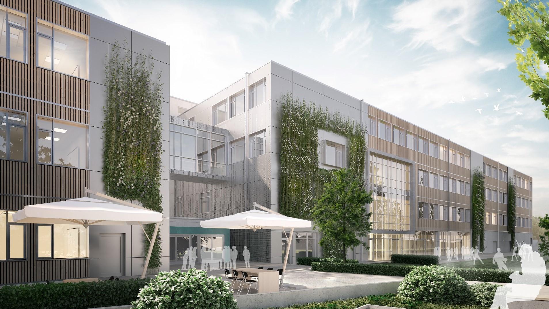 Entrance of Elisabeth Selbert School