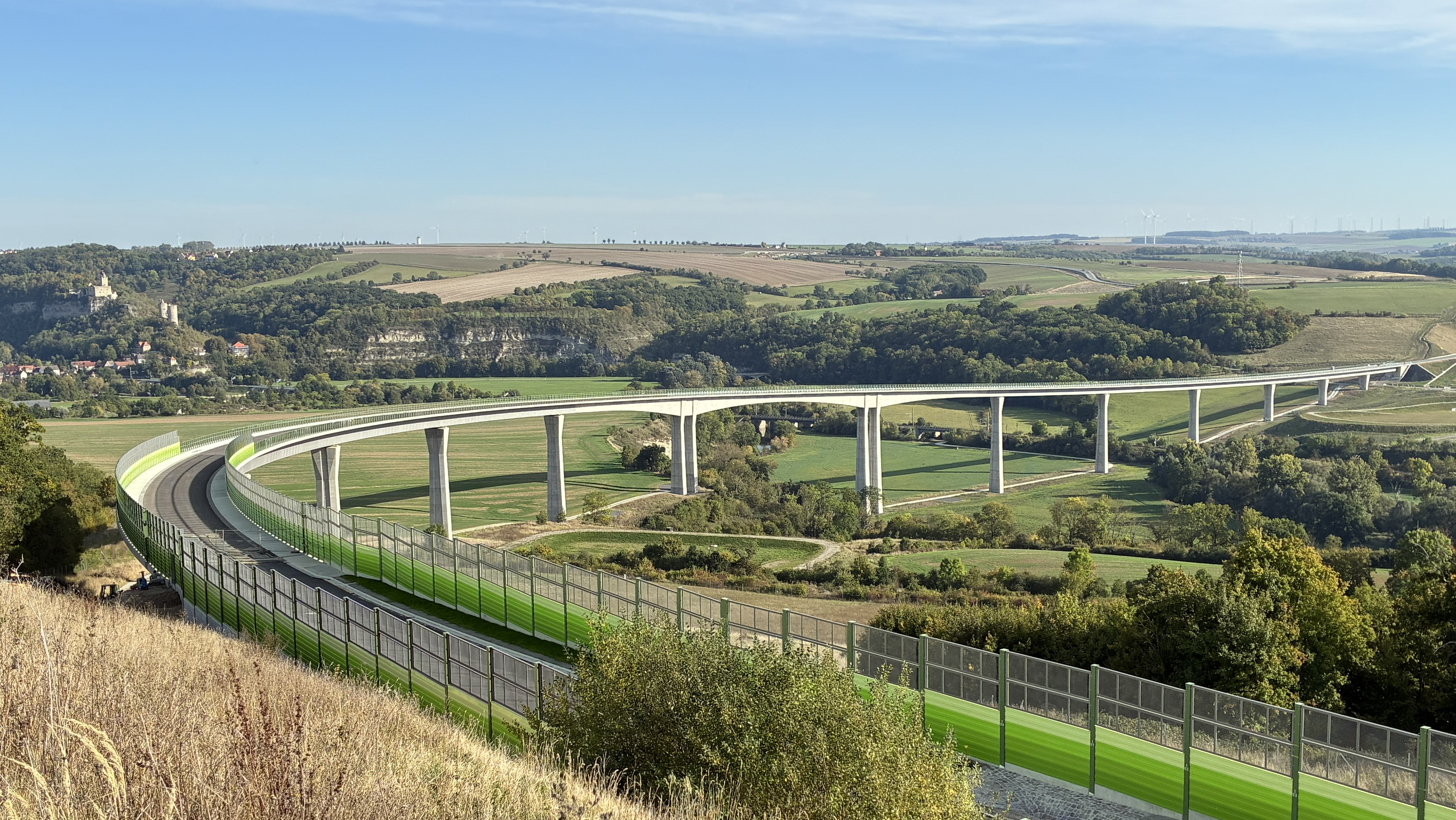 Saale valley crossing