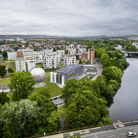 PowerLahn – Anlage am Ufer der Lahn