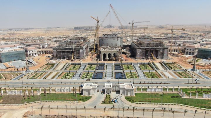 Construction Image of City of Arts and Culture, New Administrative Capital, Egypt